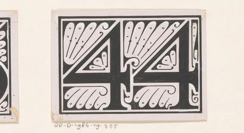 Getal 44 Wall Art by Reinier Willem Petrus de Vries (1874-1953) - High-Resolution Digital Print