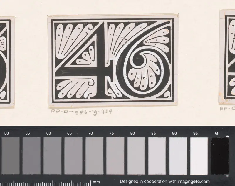 Getal 46 Wall Art by Reinier Willem Petrus de Vries (1874-1953) - High-Resolution Digital Print