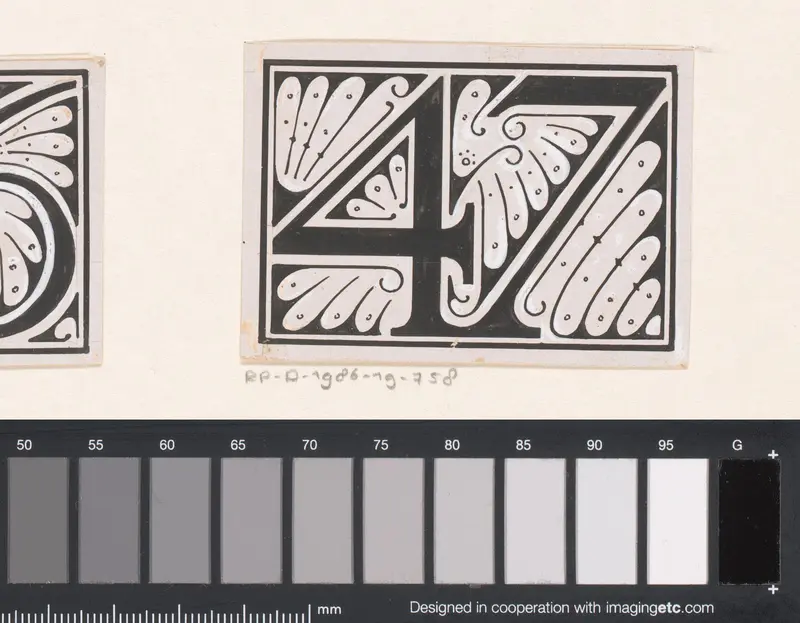 Getal 47 Wall Art by Reinier Willem Petrus de Vries (1874-1953) - High-Resolution Digital Print