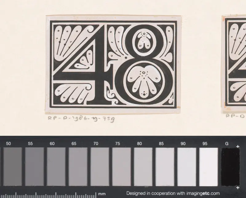 Getal 48 Wall Art by Reinier Willem Petrus de Vries (1874-1953) - High-Resolution Digital Print