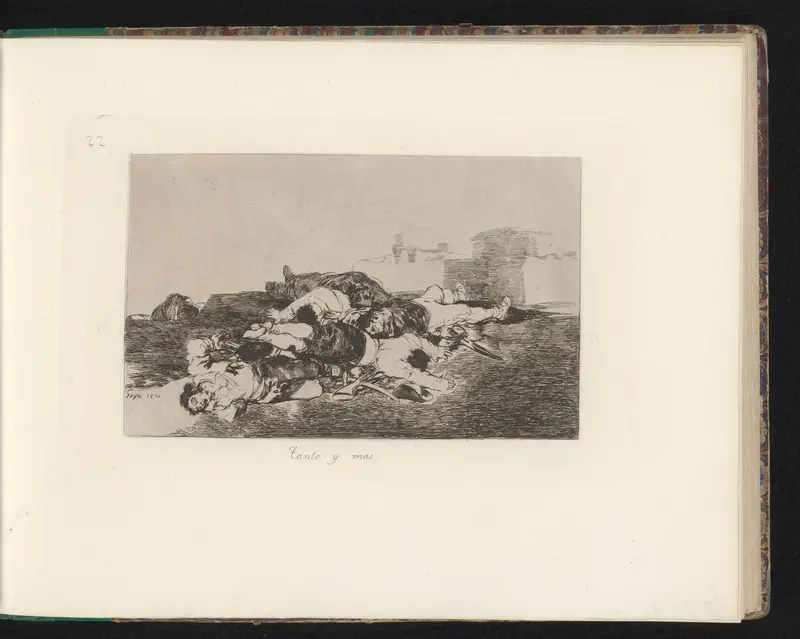 Gevallenen op een slagveld Wall Art by Francisco de Goya - High-Resolution Digital Print