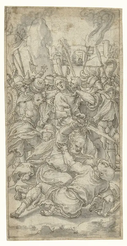 Gevangenneming van Christus Wall Art by Pieter Coecke van Aelst (I) - High-Resolution Digital Print