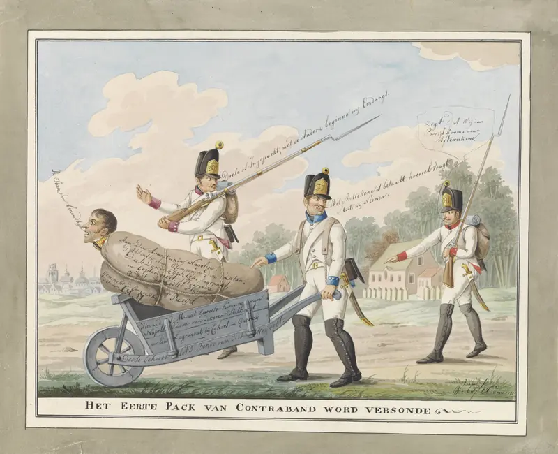 Gevangenneming van Murat, 1815 Wall Art by Unknown - High-Resolution Digital Print