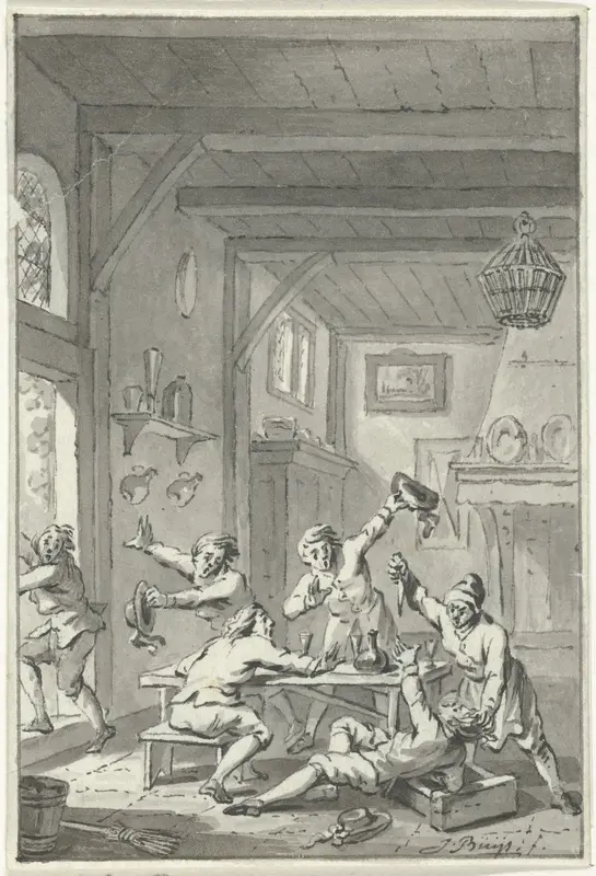 Gevechten met Orangisten te Voorburg, 1787 Wall Art by Unknown - High-Resolution Digital Print