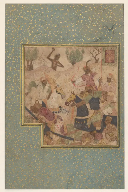 Gevechtsscène Wall Art by anonymous - High-Resolution Digital Print