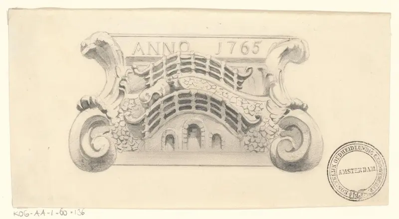 Gevelsteen in de Hazenstraat Wall Art by anonymous - High-Resolution Digital Print