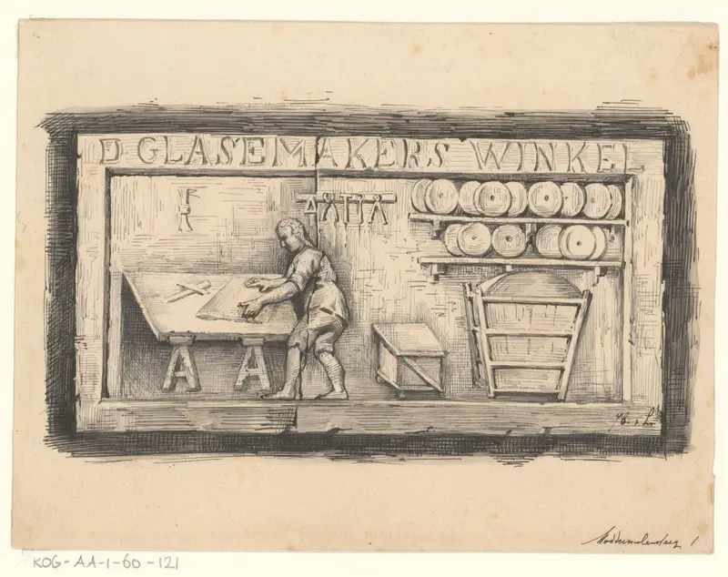 Gevelsteen in de Moddermolensteeg Wall Art by Unknown - High-Resolution Digital Print