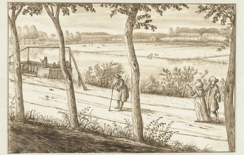 Gezicht aan de Vecht Wall Art by Abraham Rutgers - High-Resolution Digital Print