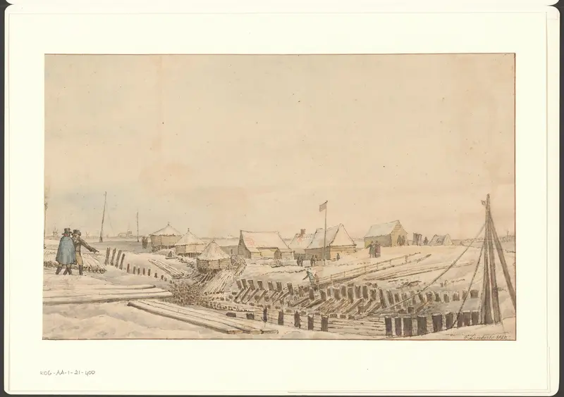 Gezicht bij de Willemsluis Wall Art by Unknown - High-Resolution Digital Print