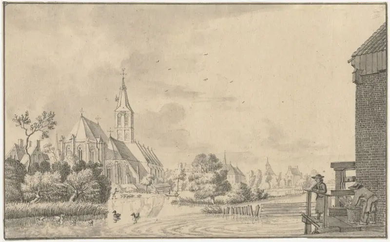 Gezicht bij Goch, aan de Niers Wall Art by Jan de Beijer - High-Resolution Digital Print