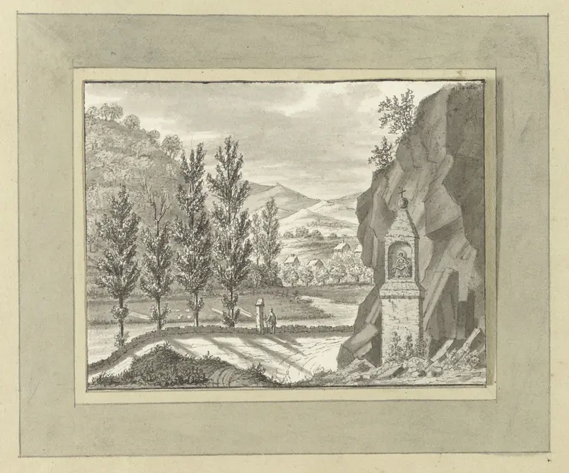 Gezicht bij Oberhademar in 't Nassausche Wall Art by Ernst Willem Jan Bagelaar - High-Resolution Digital Print