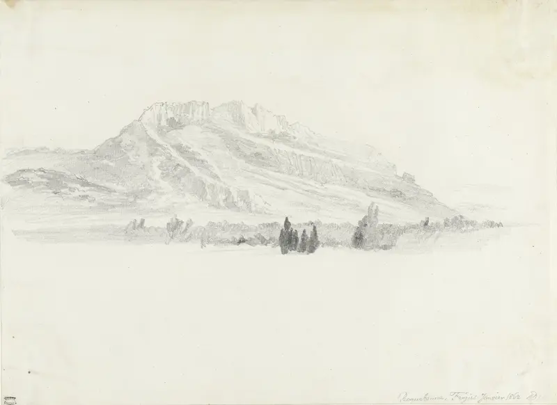 Gezicht bij Roquebrune, Fréjus Wall Art by Adrien Dauzats - High-Resolution Digital Print