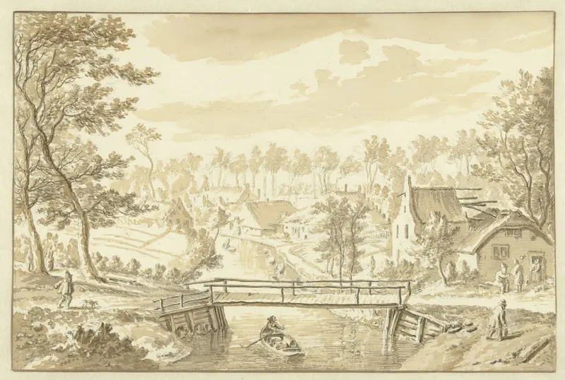 Gezicht in Abstede Wall Art by Abraham Rademaker - High-Resolution Digital Print