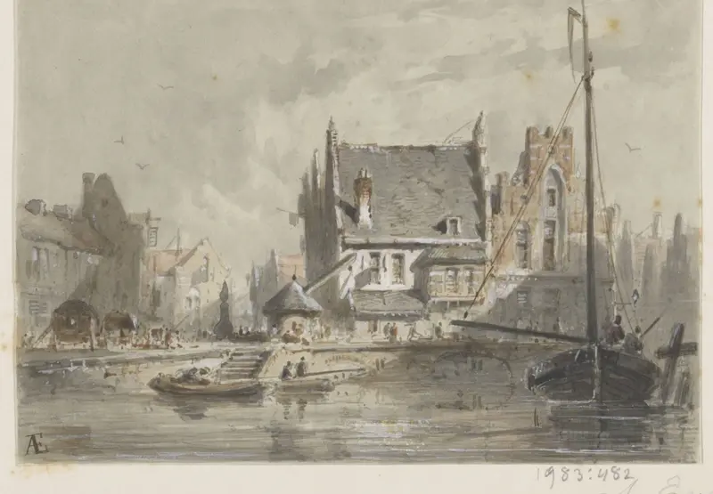 Gezicht in Brugge Wall Art by Unknown - High-Resolution Digital Print