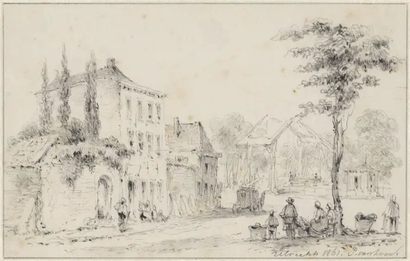 Gezicht in een buitenwijk van Utrecht Wall Art by Unknown - High-Resolution Digital Print
