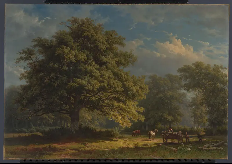 Gezicht in het Bentheimse bos Wall Art by George Andries Roth - High-Resolution Digital Print