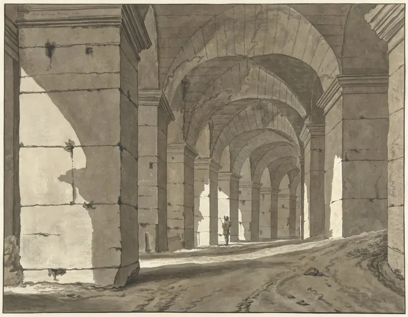 Gezicht in het Colosseum Wall Art by Jean Grandjean - High-Resolution Digital Print