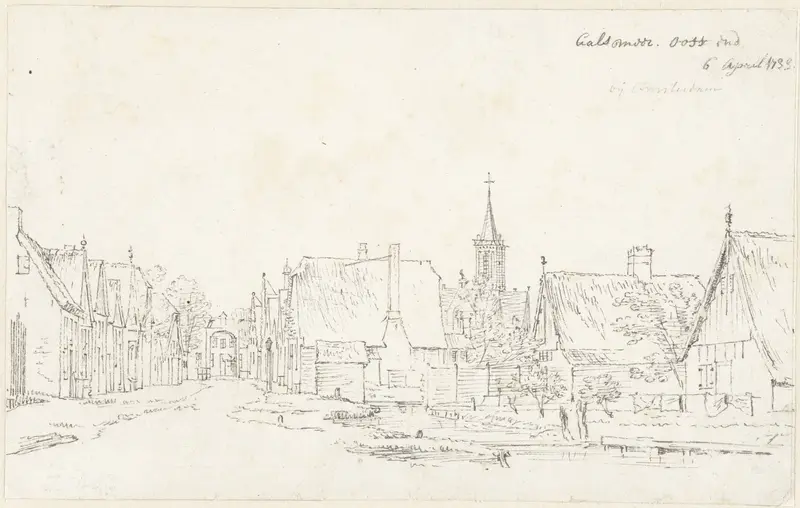 Gezicht in het dorp Aalsmeer Wall Art by Cornelis Pronk - High-Resolution Digital Print