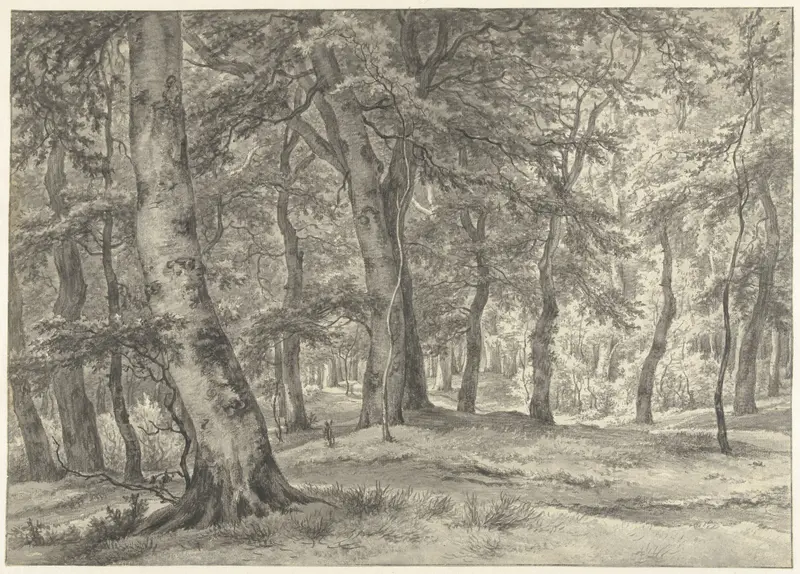 Gezicht in het Haagse Bos Wall Art by Egbert van Drielst - High-Resolution Digital Print