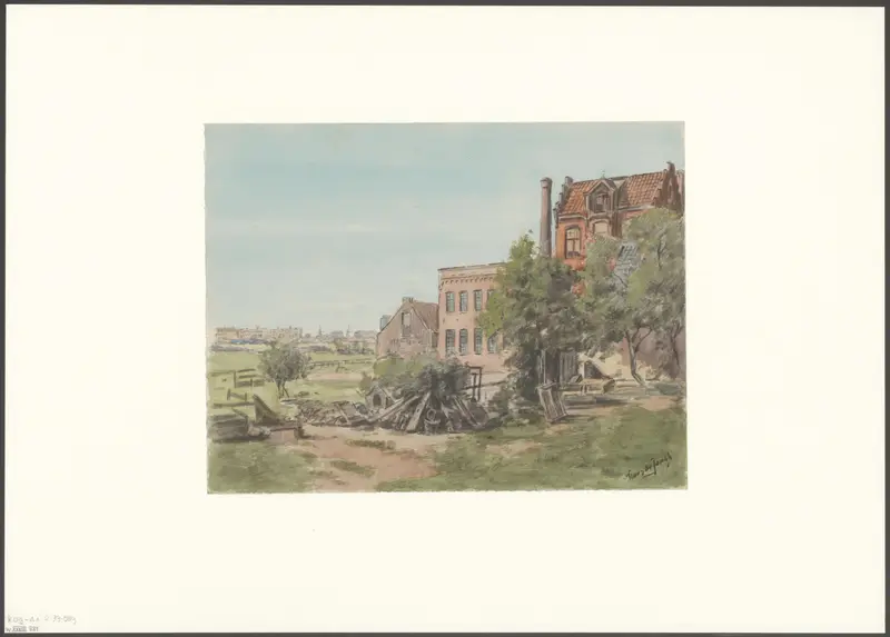 Gezicht naar de Weesperzijde Wall Art by Unknown - High-Resolution Digital Print