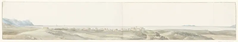 Gezicht op Alcamo Wall Art by Louis Ducros - High-Resolution Digital Print