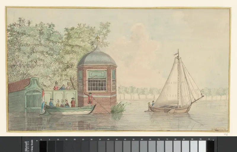 Gezicht op Ambachtsheerlijkheid Nieuwer-Amstel Wall Art by Unknown - High-Resolution Digital Print