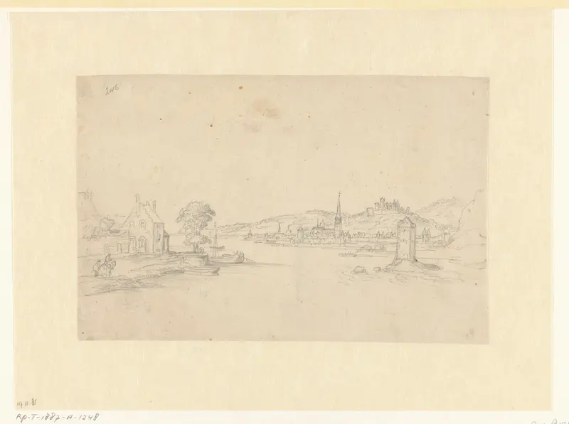 Gezicht op Bingen Wall Art by Gerard van der Horst - High-Resolution Digital Print