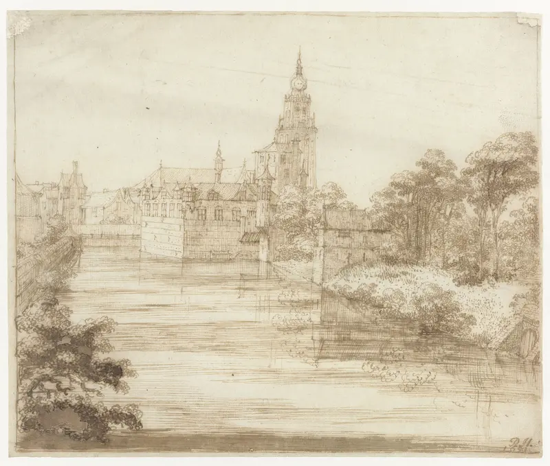 Gezicht op Breda Wall Art by Philips Huygens - High-Resolution Digital Print