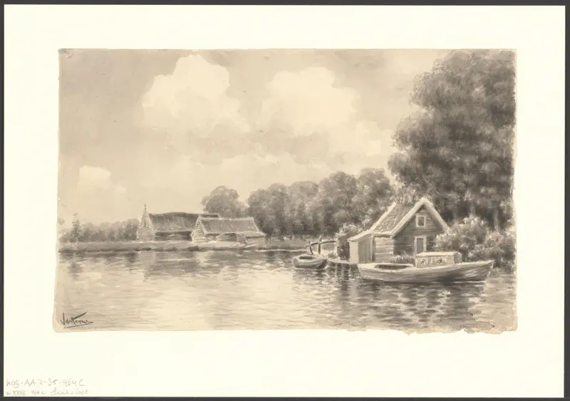 Gezicht op Buiksloot Wall Art by Unknown - High-Resolution Digital Print