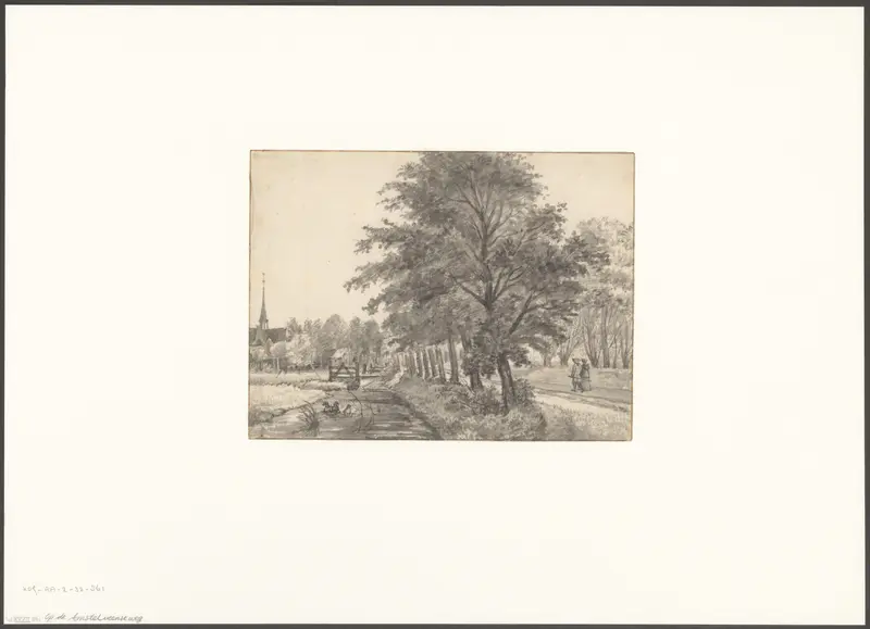 Gezicht op de Amstelveenseweg Wall Art by Unknown - High-Resolution Digital Print