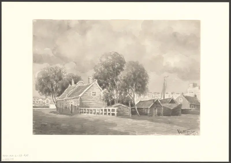 Gezicht op de Bellamystraat Wall Art by Unknown - High-Resolution Digital Print