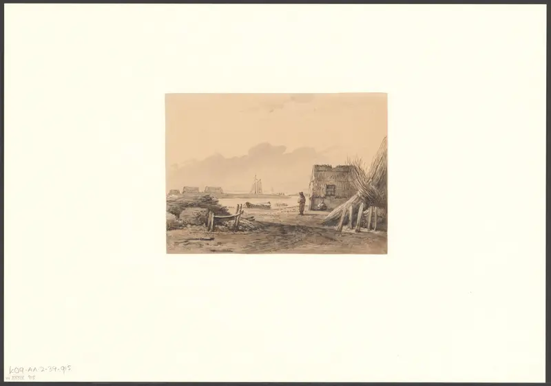 Gezicht op de Buiksloterham Wall Art by Unknown - High-Resolution Digital Print