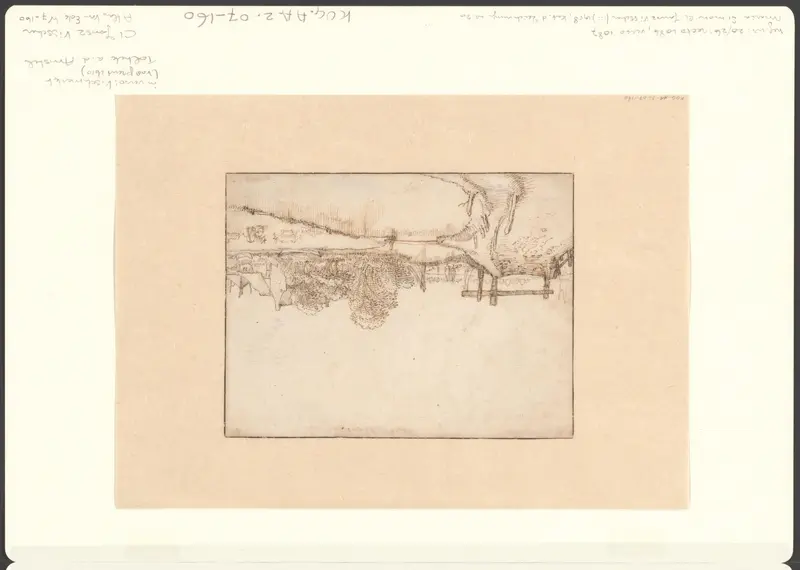 Gezicht op de draaiboom aan de Amstel Wall Art by Claes Jansz. Visscher (II) - High-Resolution Digital Print