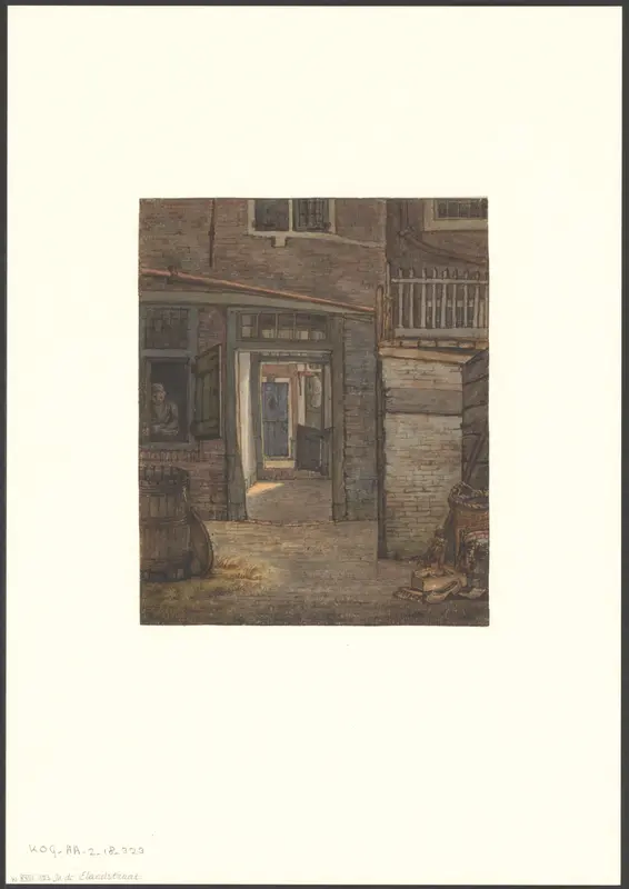 Gezicht op de Elandsstraat Wall Art by Unknown - High-Resolution Digital Print