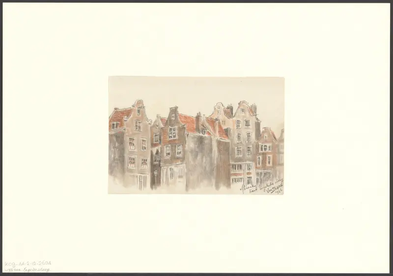 Gezicht op de Engelsesteeg Wall Art by Unknown - High-Resolution Digital Print