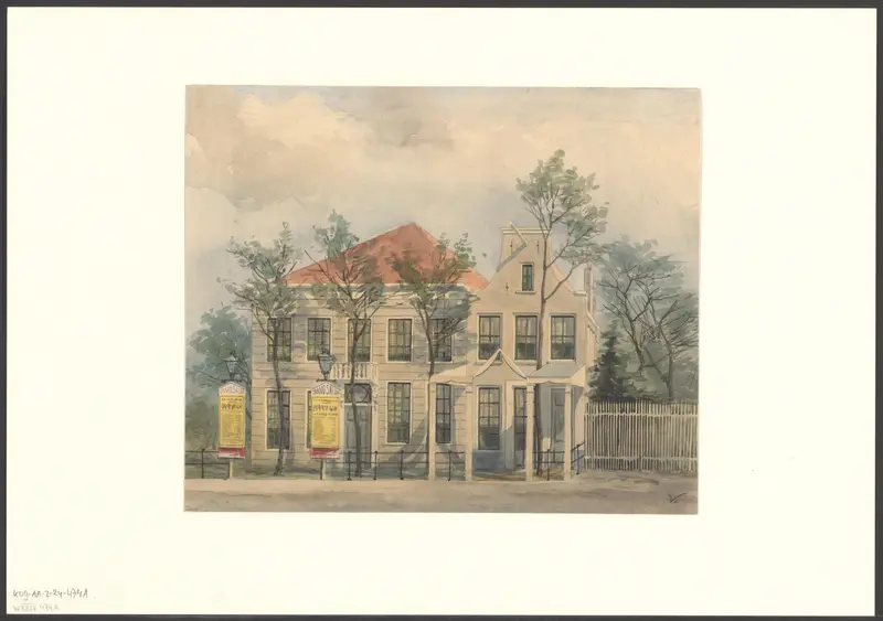 Gezicht op de Grand Salon van Grader Wall Art by Unknown - High-Resolution Digital Print