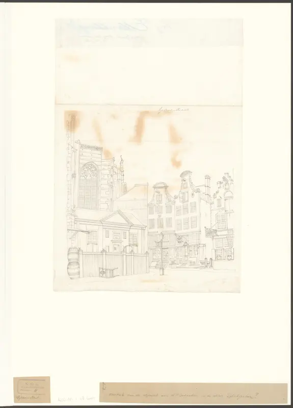 Gezicht op de Gravenstraat Wall Art by anonymous - High-Resolution Digital Print