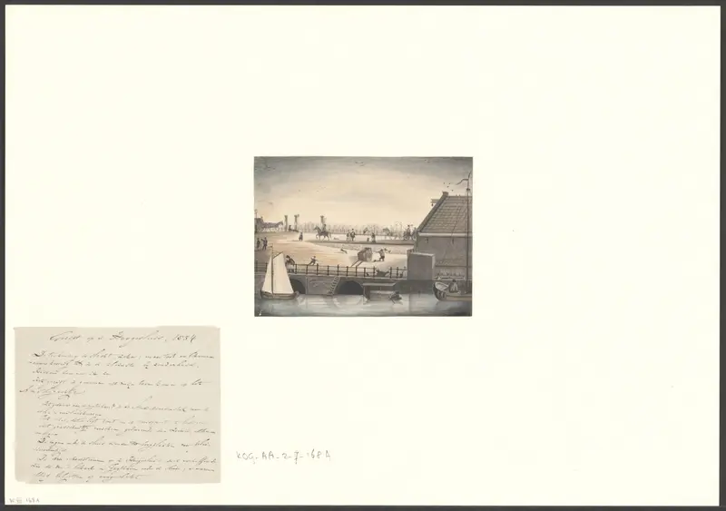 Gezicht op de Hogesluis Wall Art by Unknown - High-Resolution Digital Print