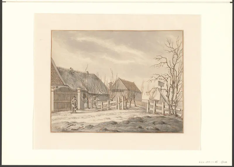 Gezicht op de ingang van de Kalfjeslaan aan de Amsteldijk Wall Art by Unknown - High-Resolution Digital Print