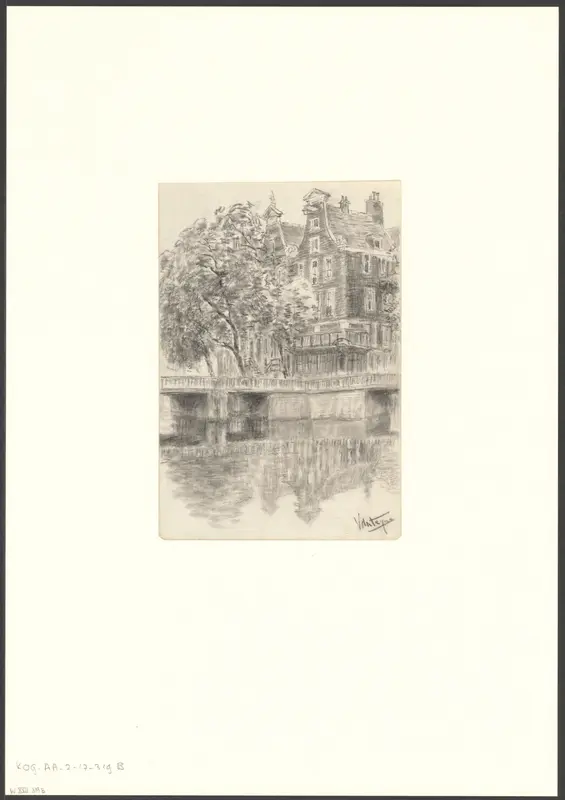 Gezicht op de Keizersgracht, hoek Leidsegracht Wall Art by Unknown - High-Resolution Digital Print