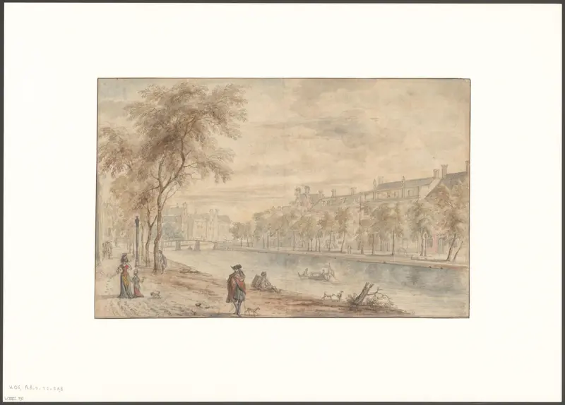 Gezicht op de Keizersgracht Wall Art by Unknown - High-Resolution Digital Print