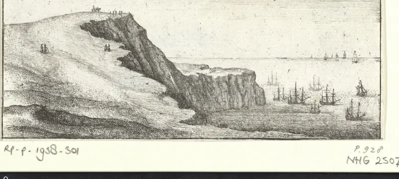 Gezicht op de klif van Dover Wall Art by Unknown - High-Resolution Digital Print