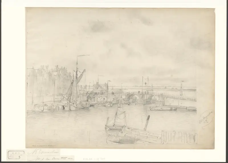 Gezicht op de Kraansluis Wall Art by Unknown - High-Resolution Digital Print