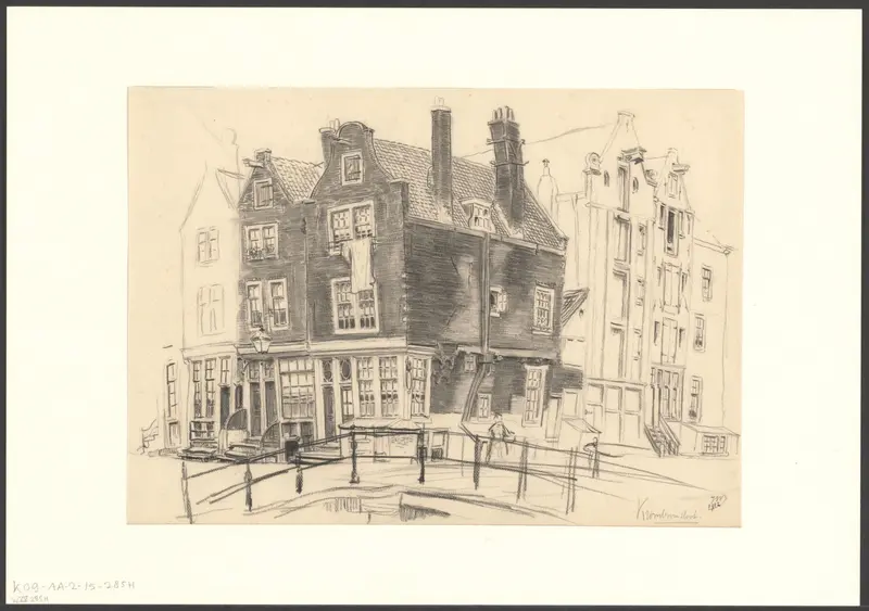 Gezicht op de Krom Boomssloot Wall Art by Unknown - High-Resolution Digital Print