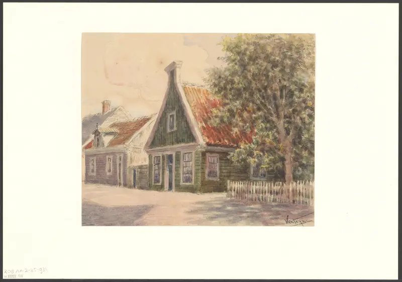 Gezicht op de Nieuwendammerdijk Wall Art by Unknown - High-Resolution Digital Print