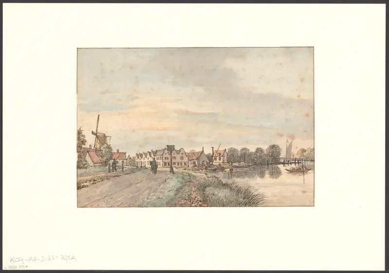 Gezicht op de Omval Wall Art by Unknown - High-Resolution Digital Print