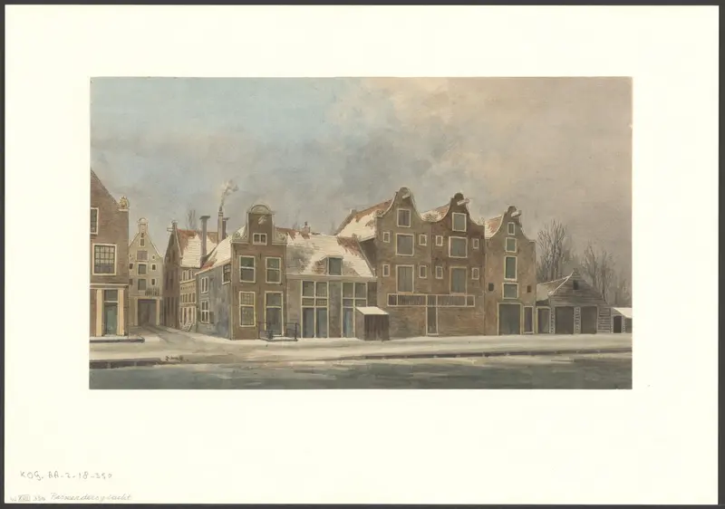Gezicht op de Passeerdersgracht Wall Art by Unknown - High-Resolution Digital Print
