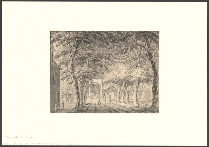 Gezicht op de Plantage Doklaan Wall Art by anonymous - High-Resolution Digital Print
