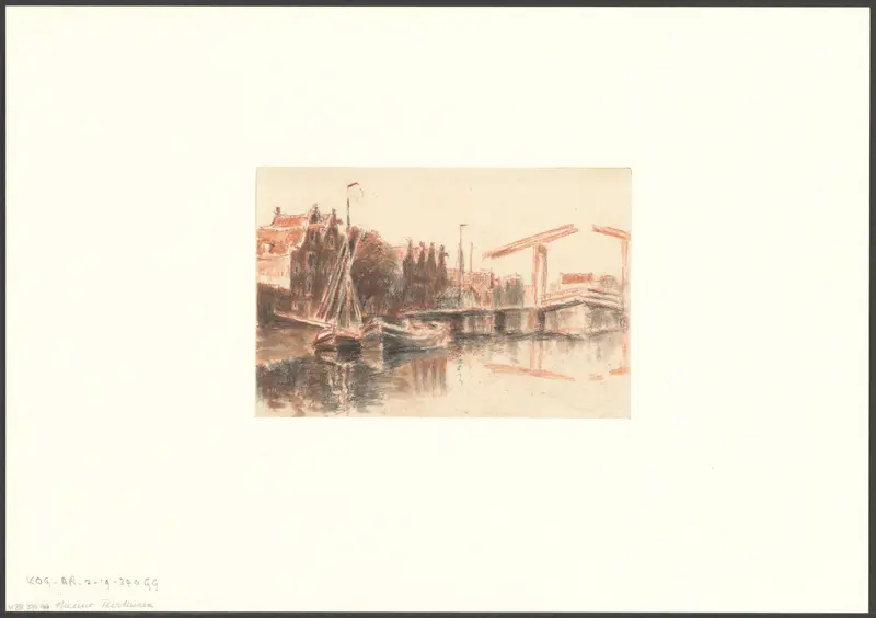 Gezicht op de Prinseneilandsgracht Wall Art by Anthonie van Teijn - High-Resolution Digital Print