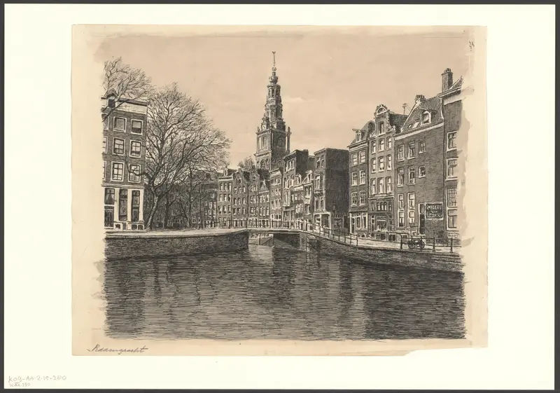 Gezicht op de Raamgracht Wall Art by anonymous - High-Resolution Digital Print